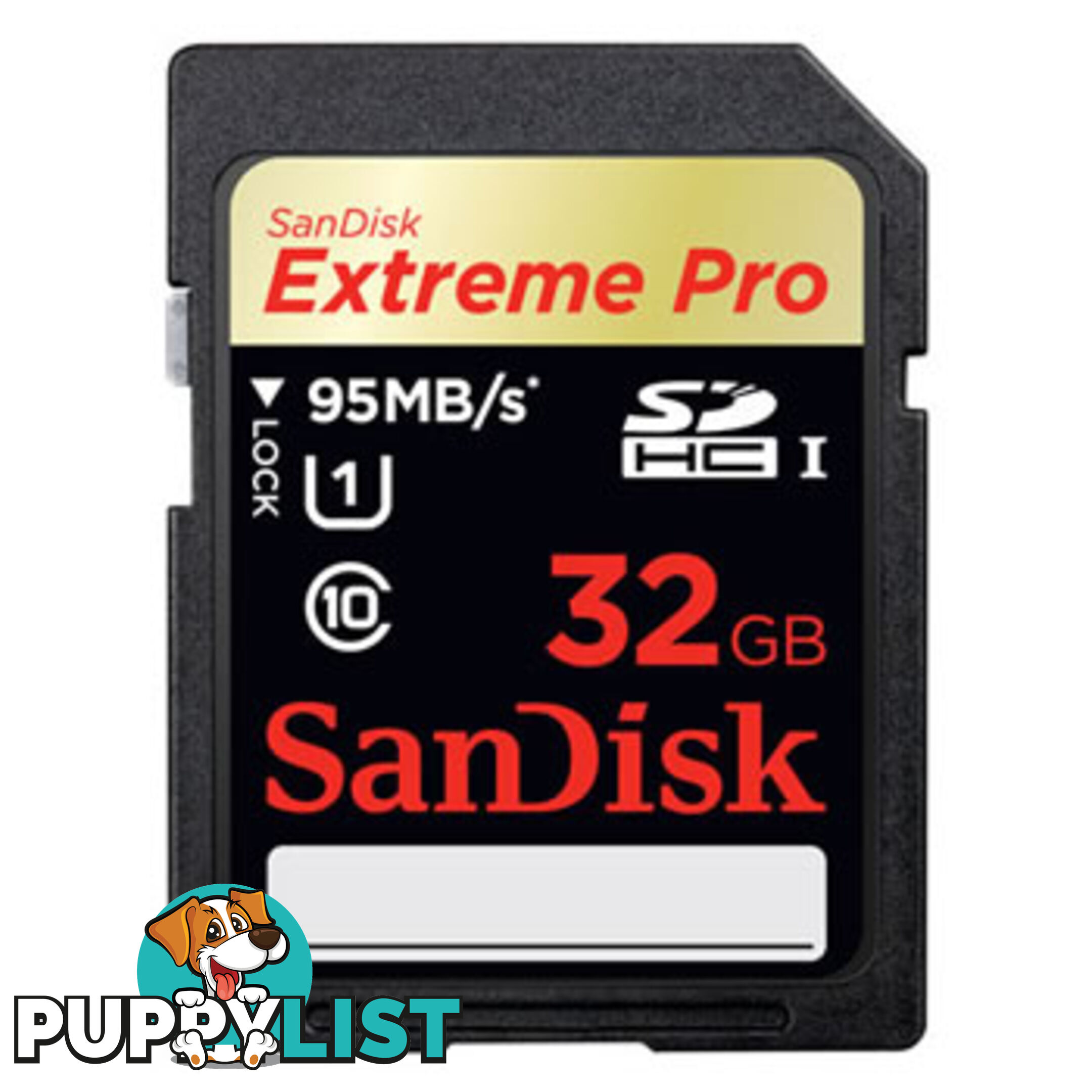 SanDisk Extreme Pro SDHC SDXPA 32GB UHS-I Memory Card 95MB/s