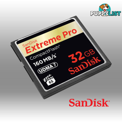 SanDisk Extreme Pro CFXP 32GB CompactFlash 160MB/s (SDCFXPS-032G)