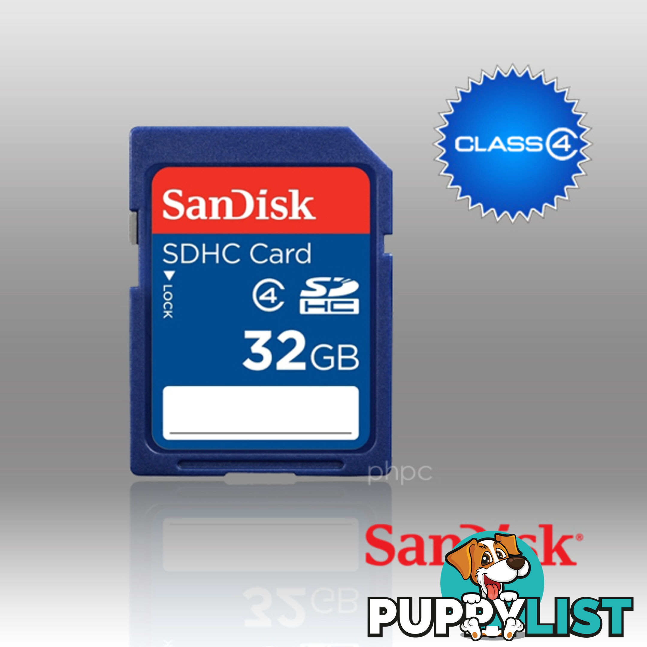 SANDISK SDHC SDB 32GB CLASS 4