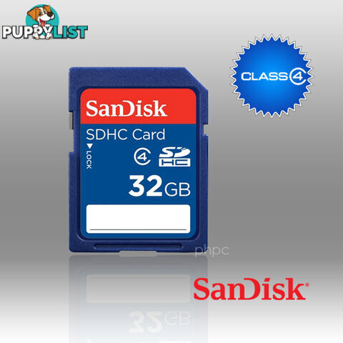 SANDISK SDHC SDB 32GB CLASS 4