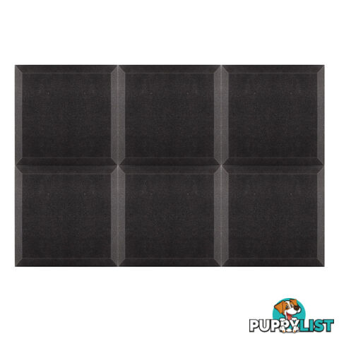 Set of 20 Studio Ceiling Acoustic Foam Charcoal