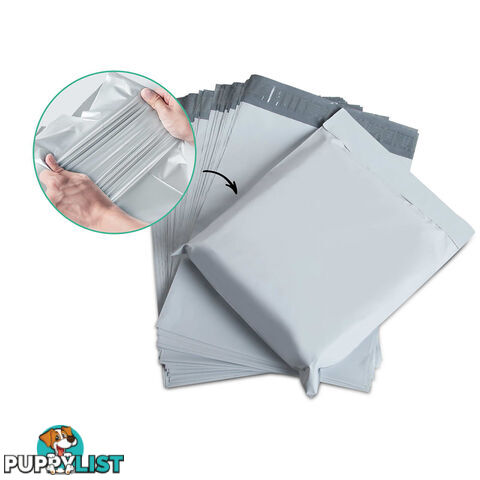 Set of 100 Poly Mailer Bags - 225 x 330mm