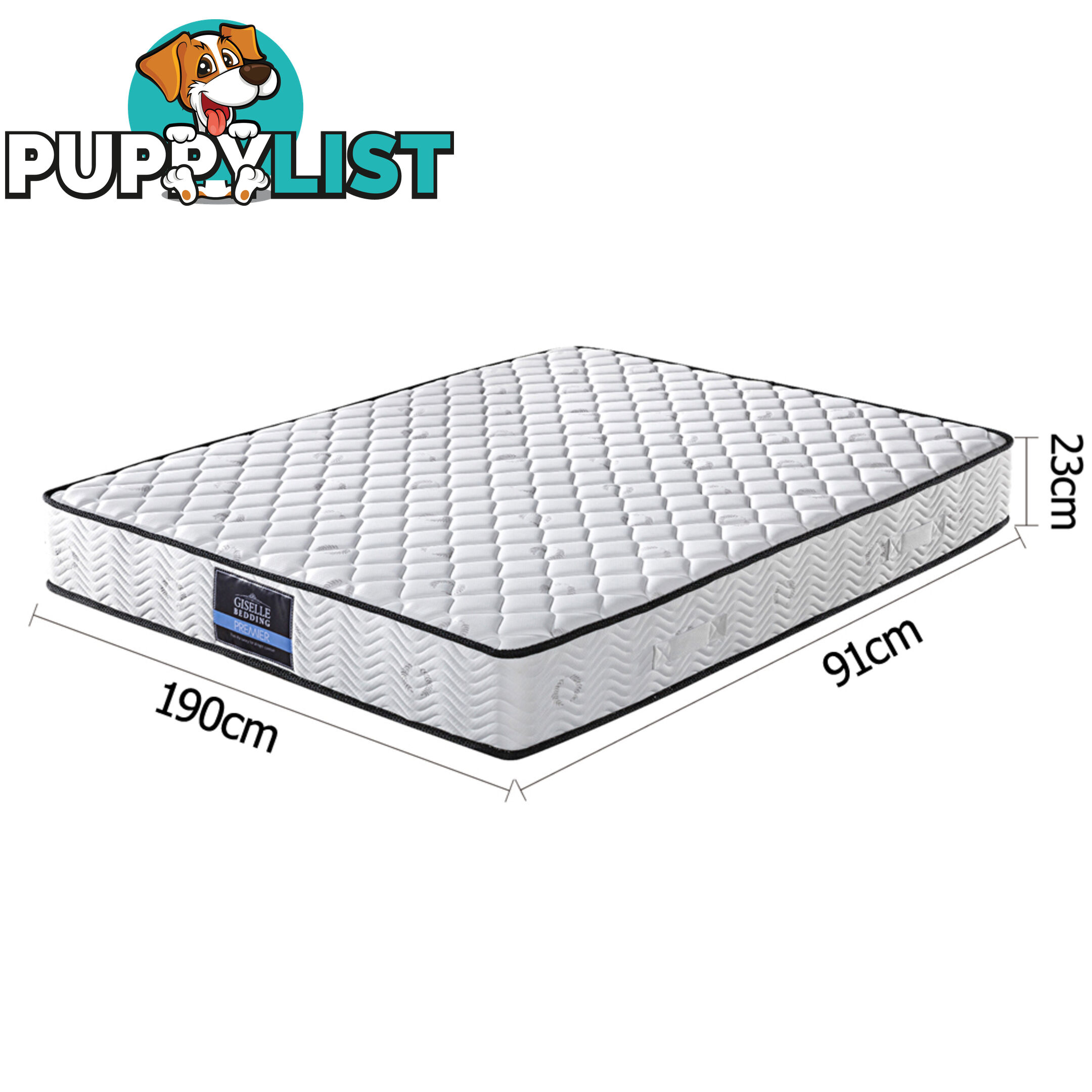 Pocket Spring High Density Foam Mattress Single