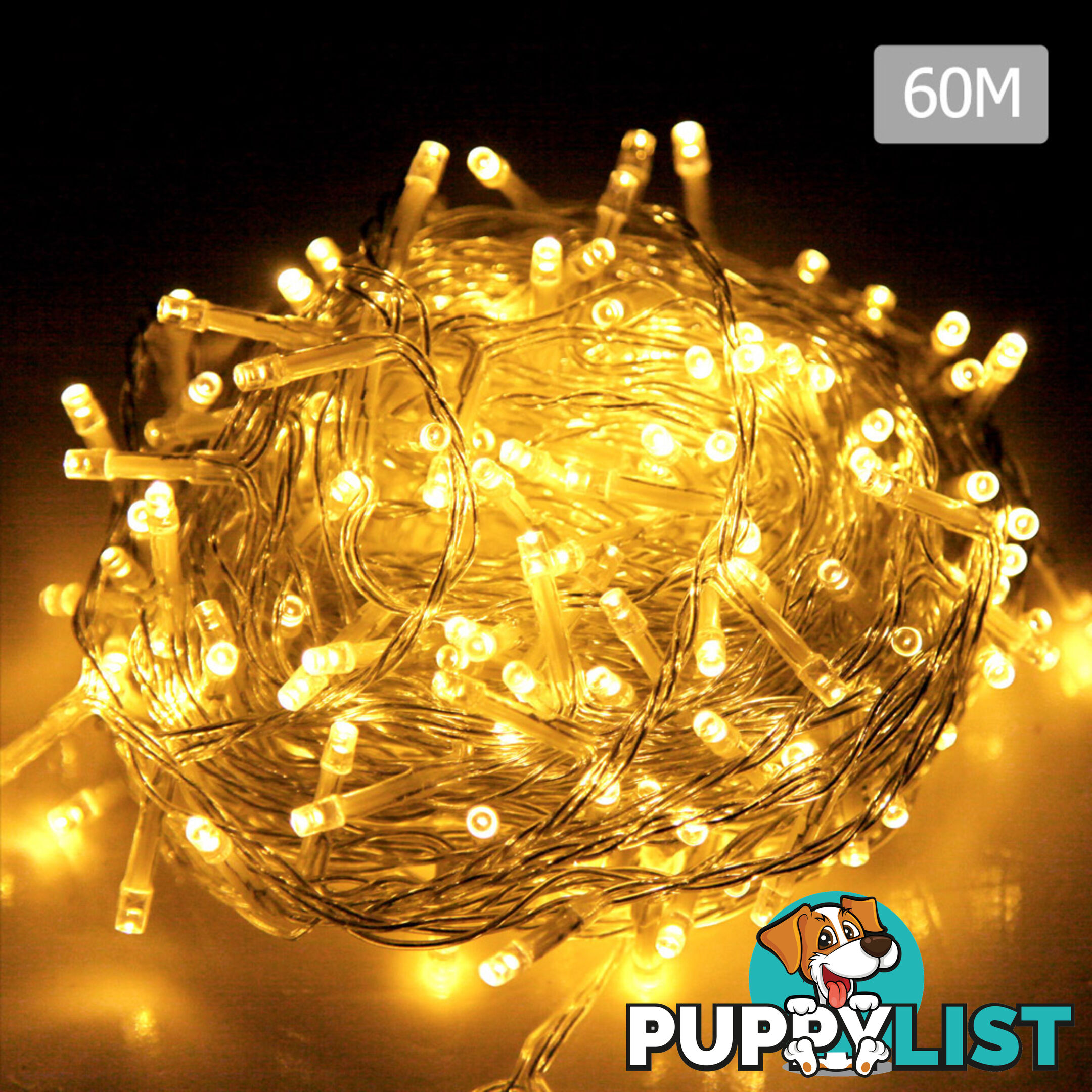 500 LED Christmas String Lights Warm White