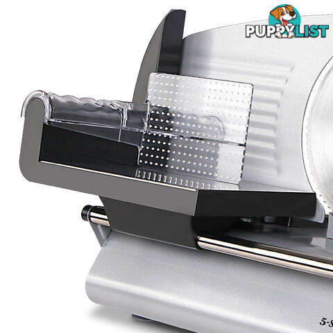 150W  Meat Slicer with Stainless Steel Blade - Silver