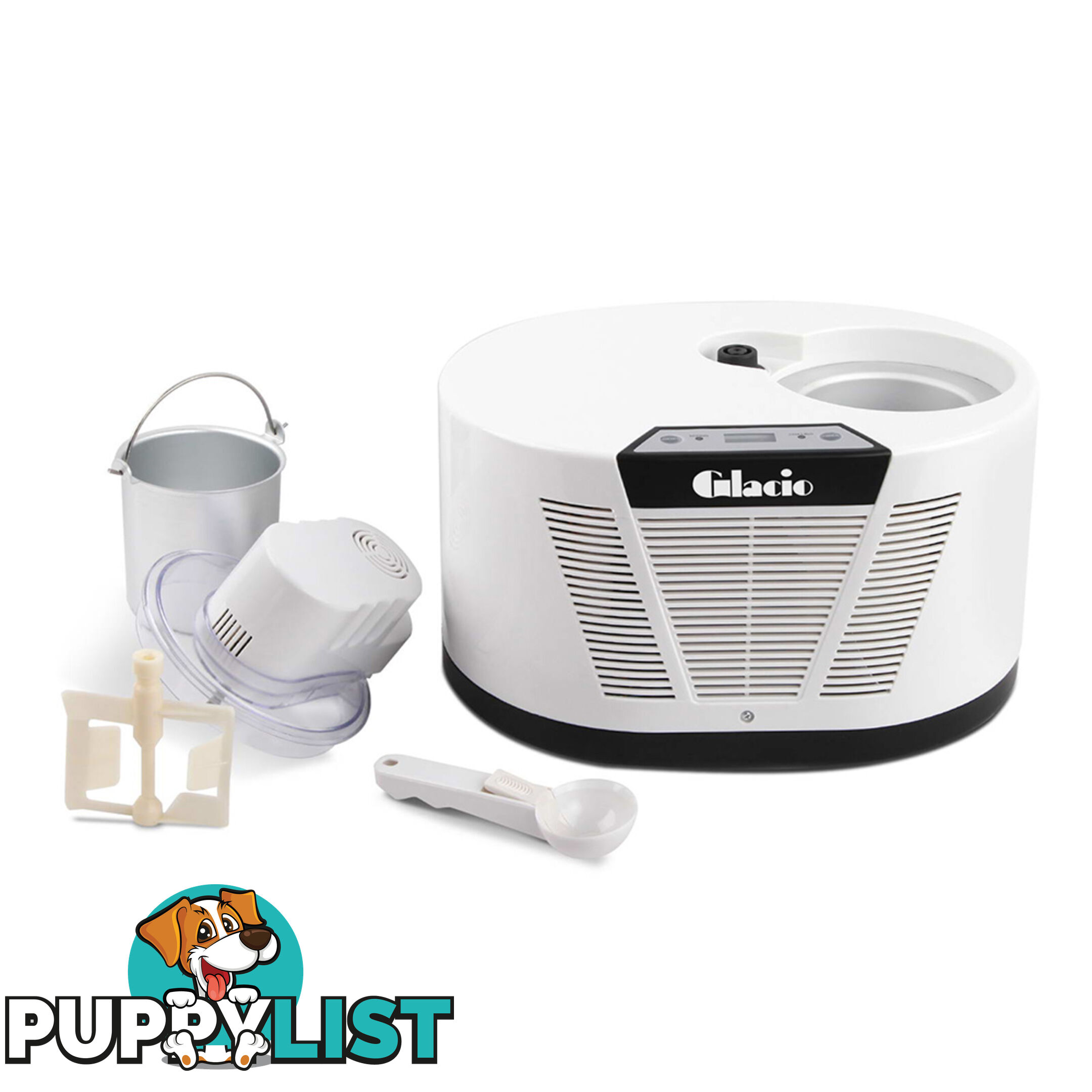 Ice Cream Maker with LCD Display  1L