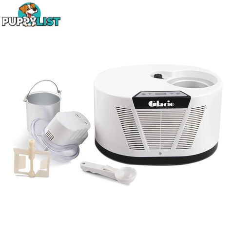 Ice Cream Maker with LCD Display  1L