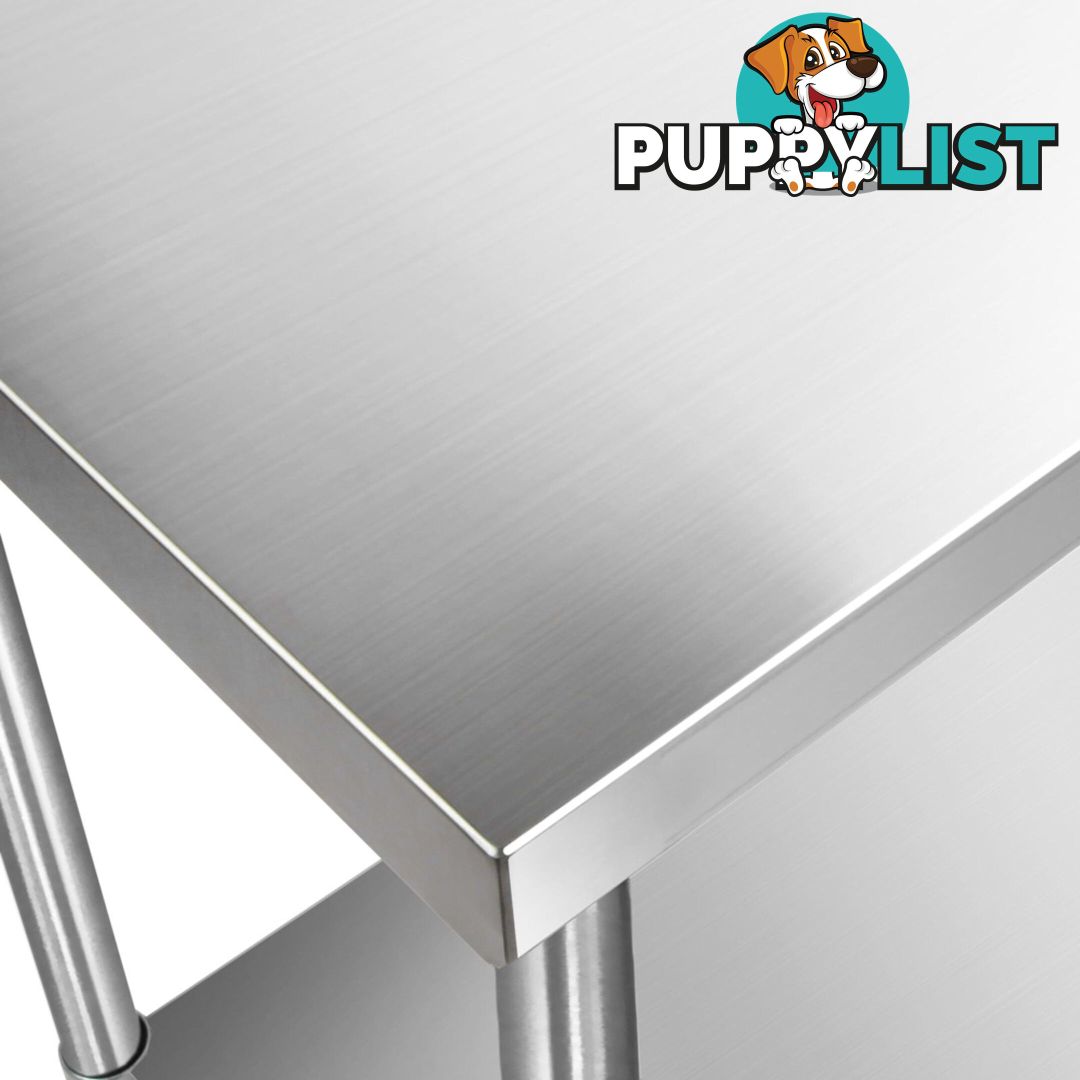 304 Stainless Steel Kitchen Work Bench Table 1219mm