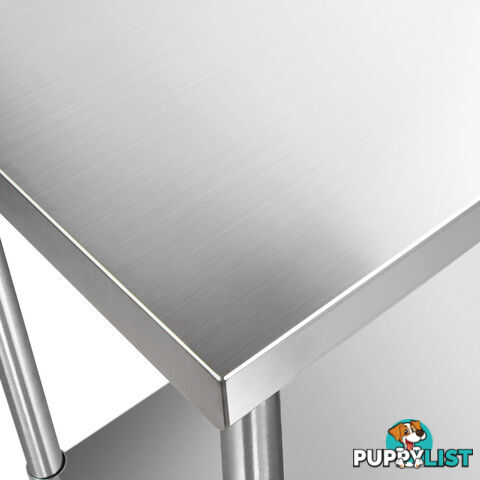 304 Stainless Steel Kitchen Work Bench Table 1219mm