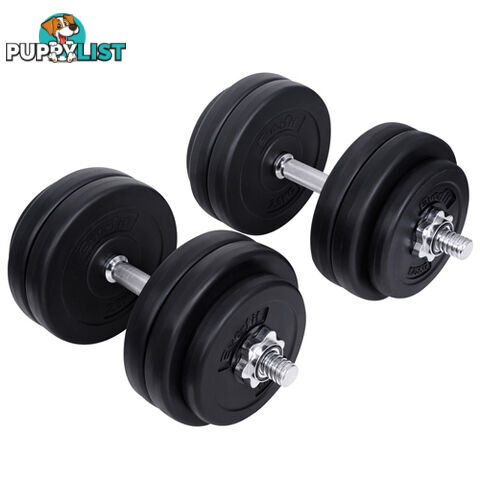 Everfit Home Gym Fitness 30kg Dumbbell Set