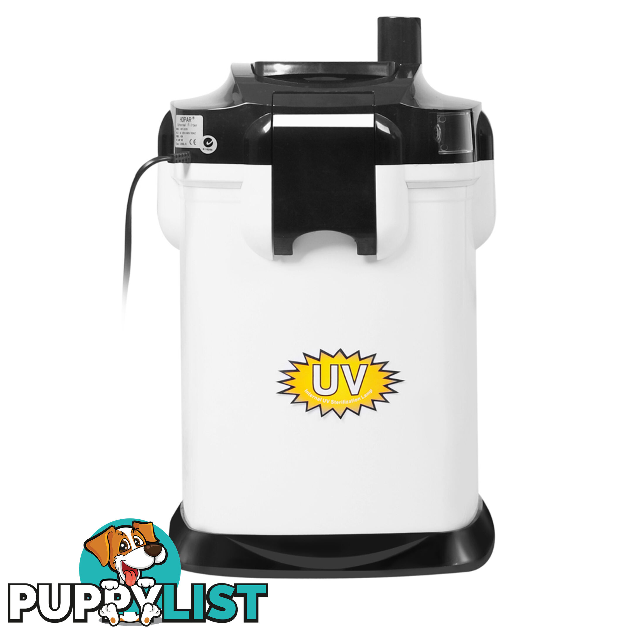 Aquarium Fish Tank External Canister Filter 2200LPH White