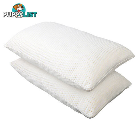 Set of 2 Memory Foam Pillows