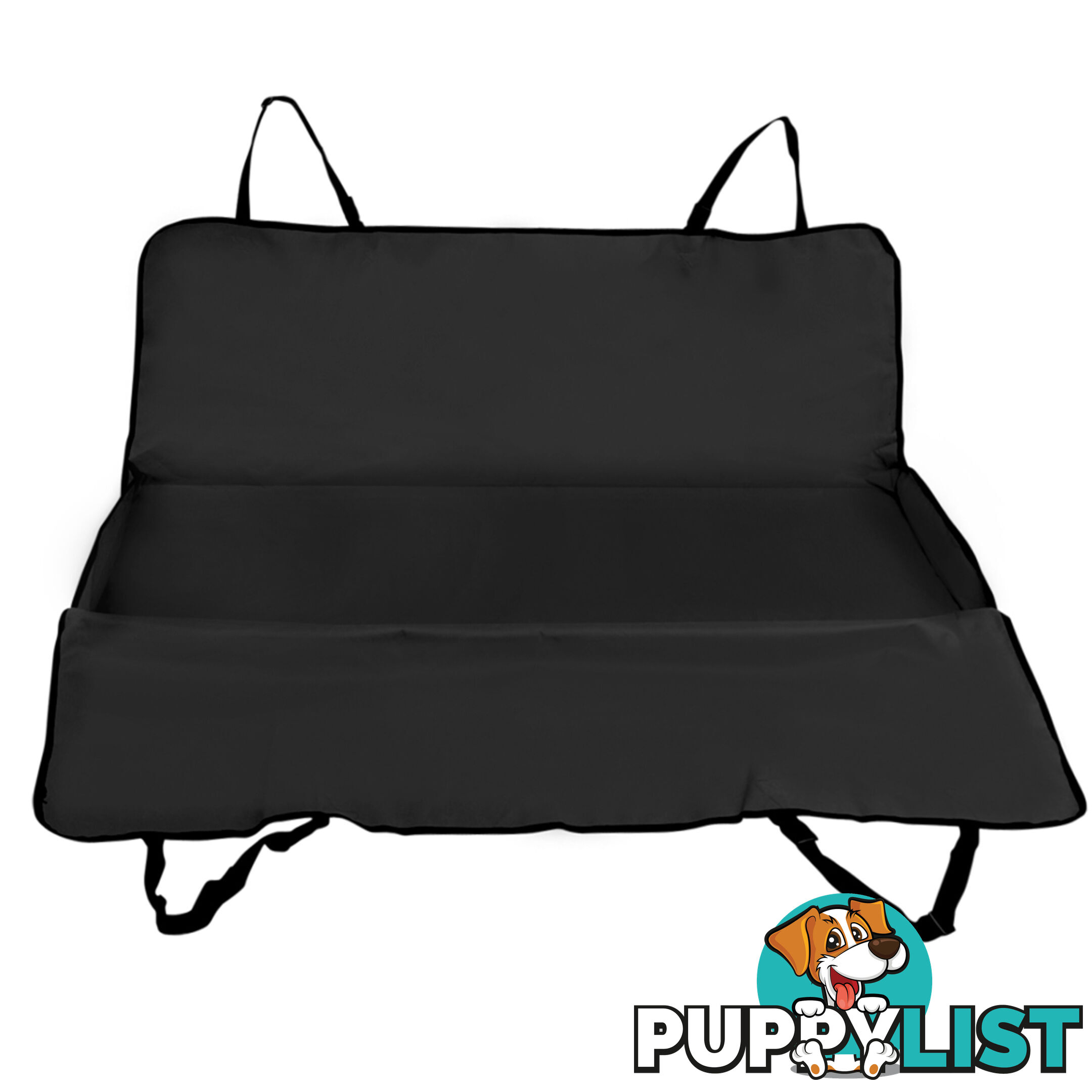 Pet Car Back Seat Cover Protector Hammock Black