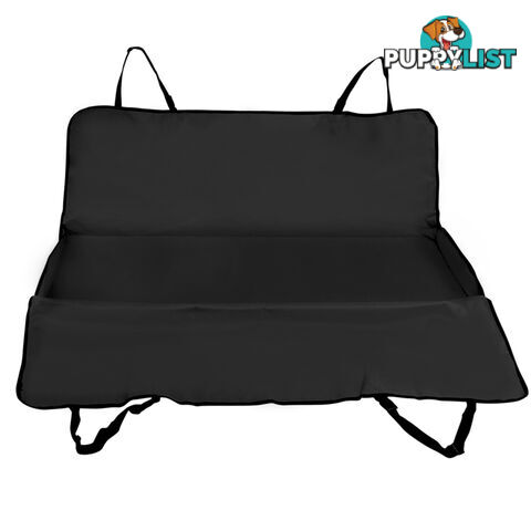 Pet Car Back Seat Cover Protector Hammock Black