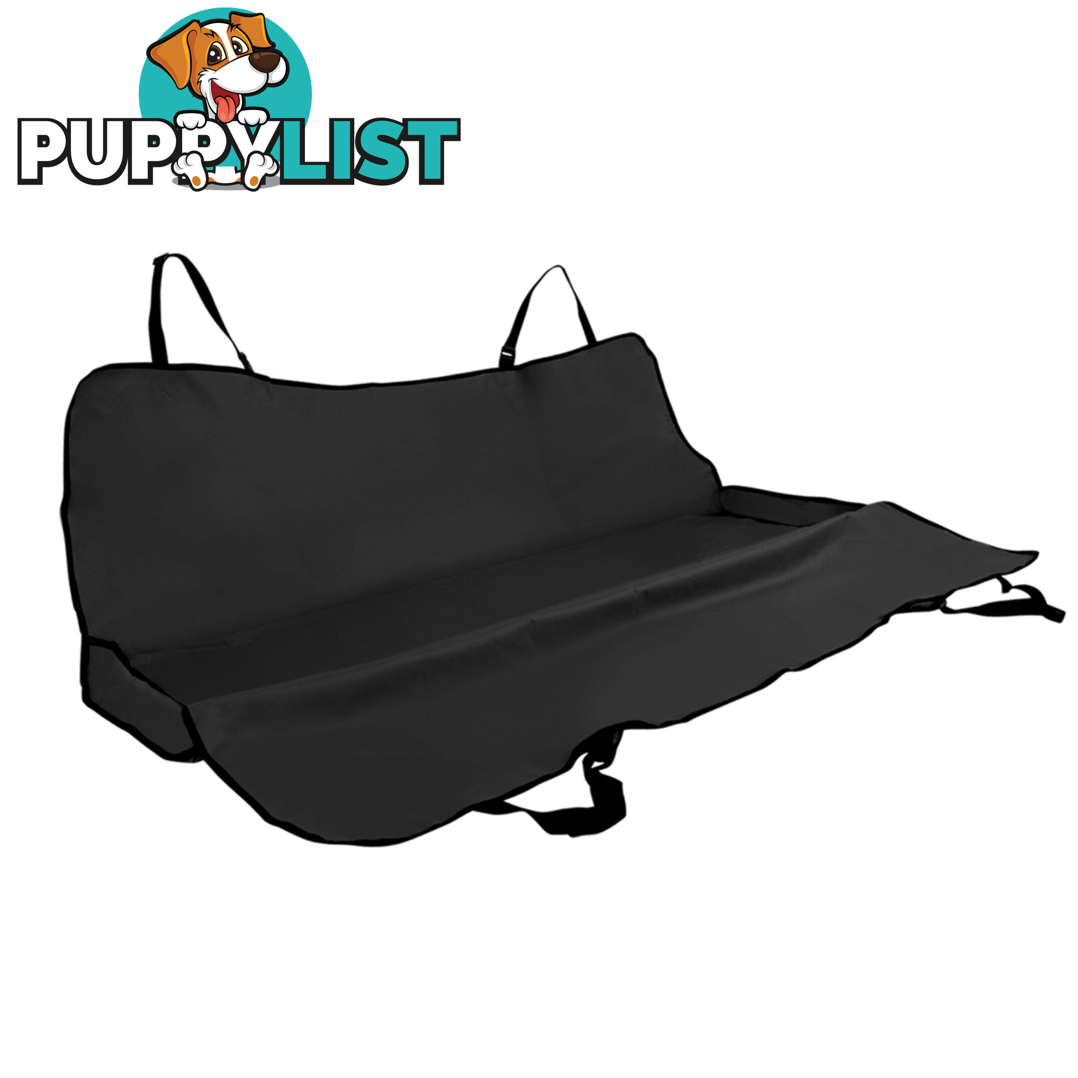 Pet Car Back Seat Cover Protector Hammock Black