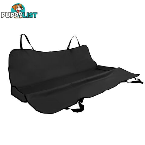 Pet Car Back Seat Cover Protector Hammock Black