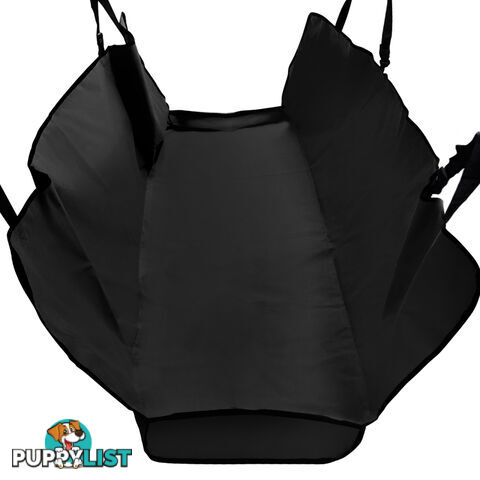 Pet Car Back Seat Cover Protector Hammock Black