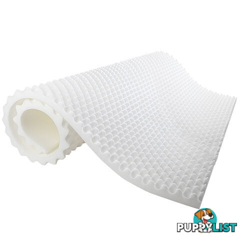 Deluxe Egg Crate Mattress Topper 5 cm Underlay Protector Double