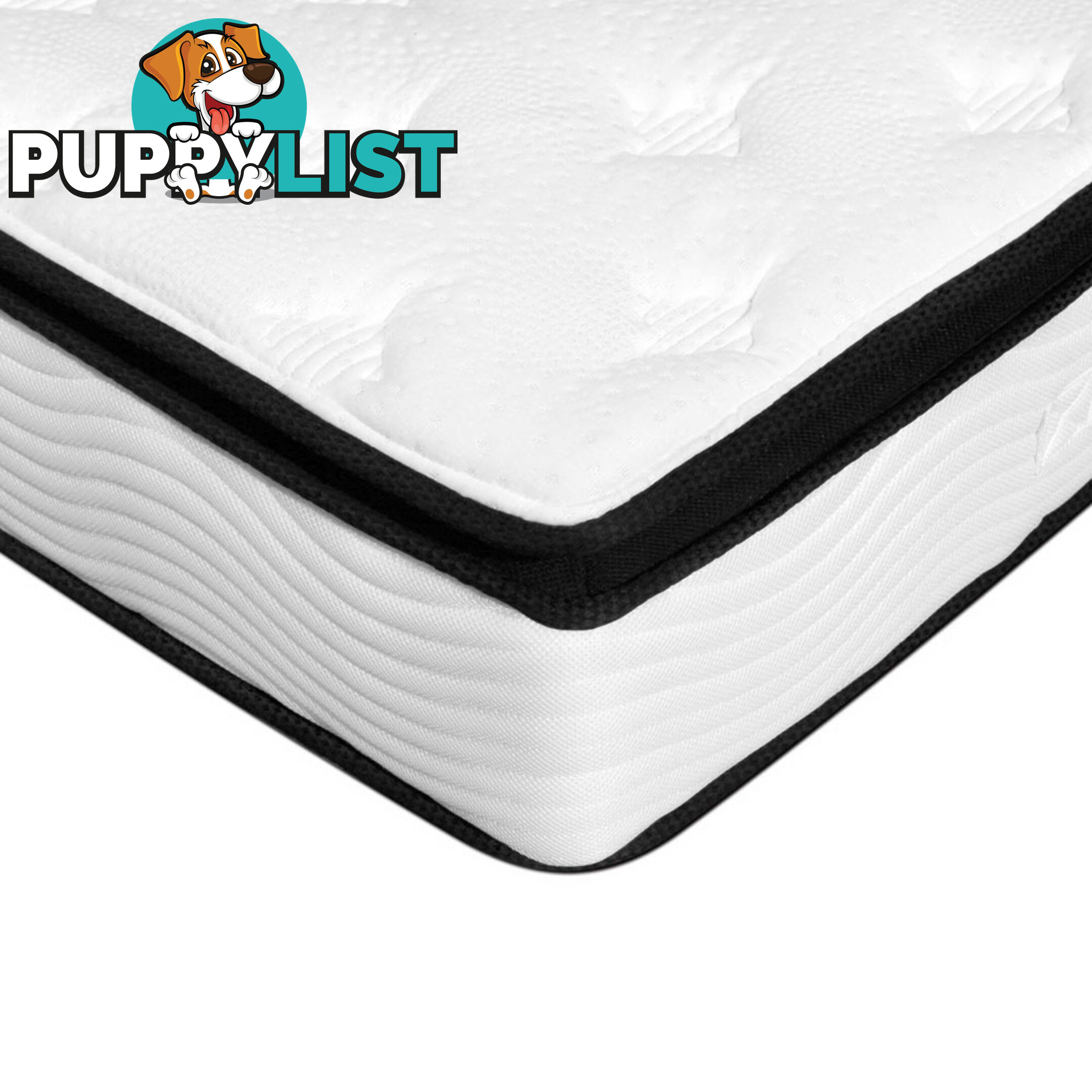 Latex Pillow Top Pocket Spring Mattress King Single