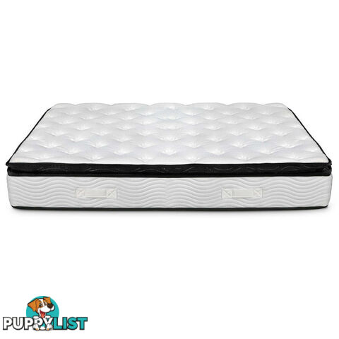 Latex Pillow Top Pocket Spring Mattress King Single