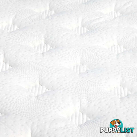 Latex Pillow Top Pocket Spring Mattress King Single