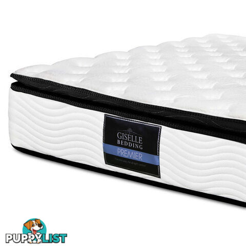 Latex Pillow Top Pocket Spring Mattress King Single