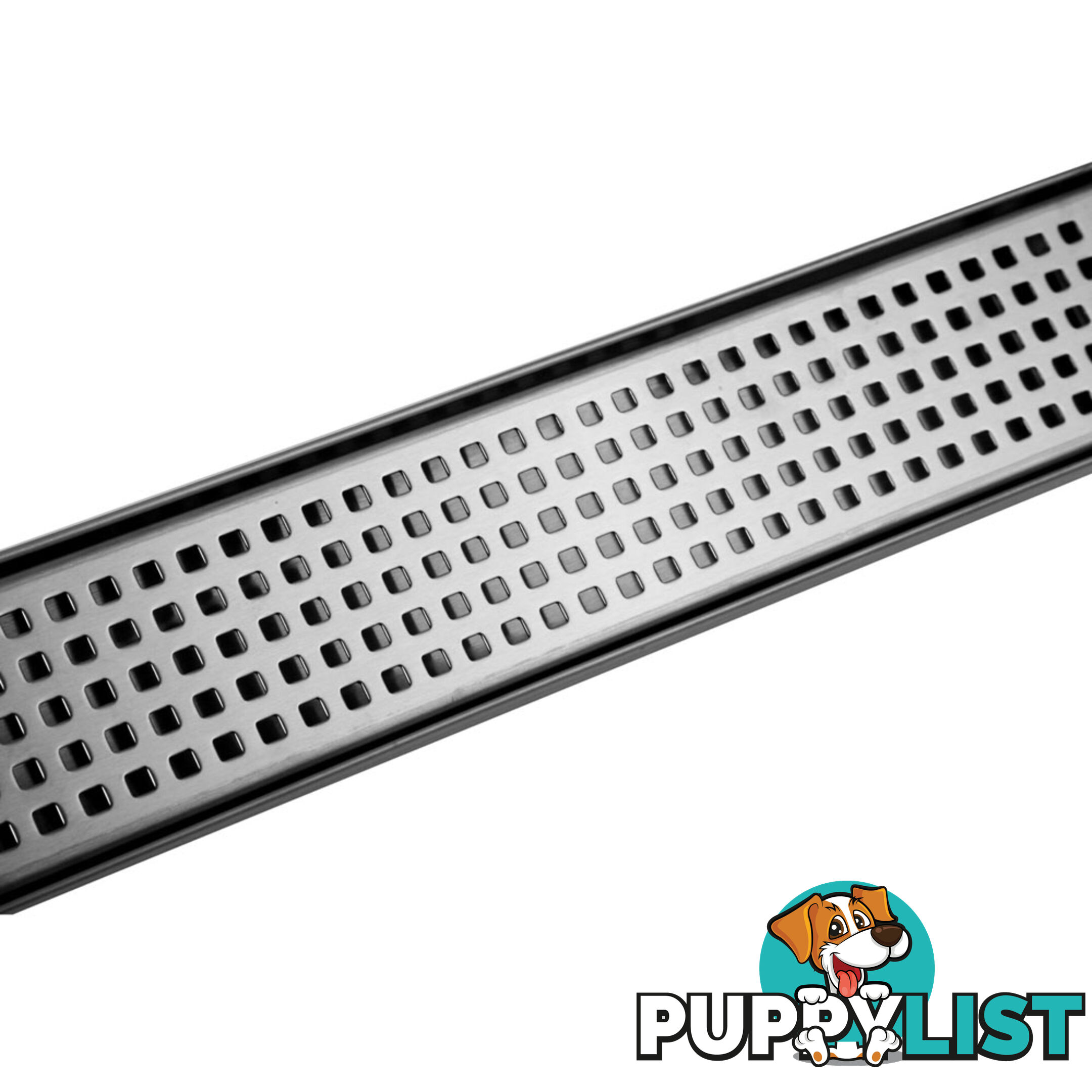 Square Stainless Steel Shower Grate Drain Floor Bathroom 1000mm