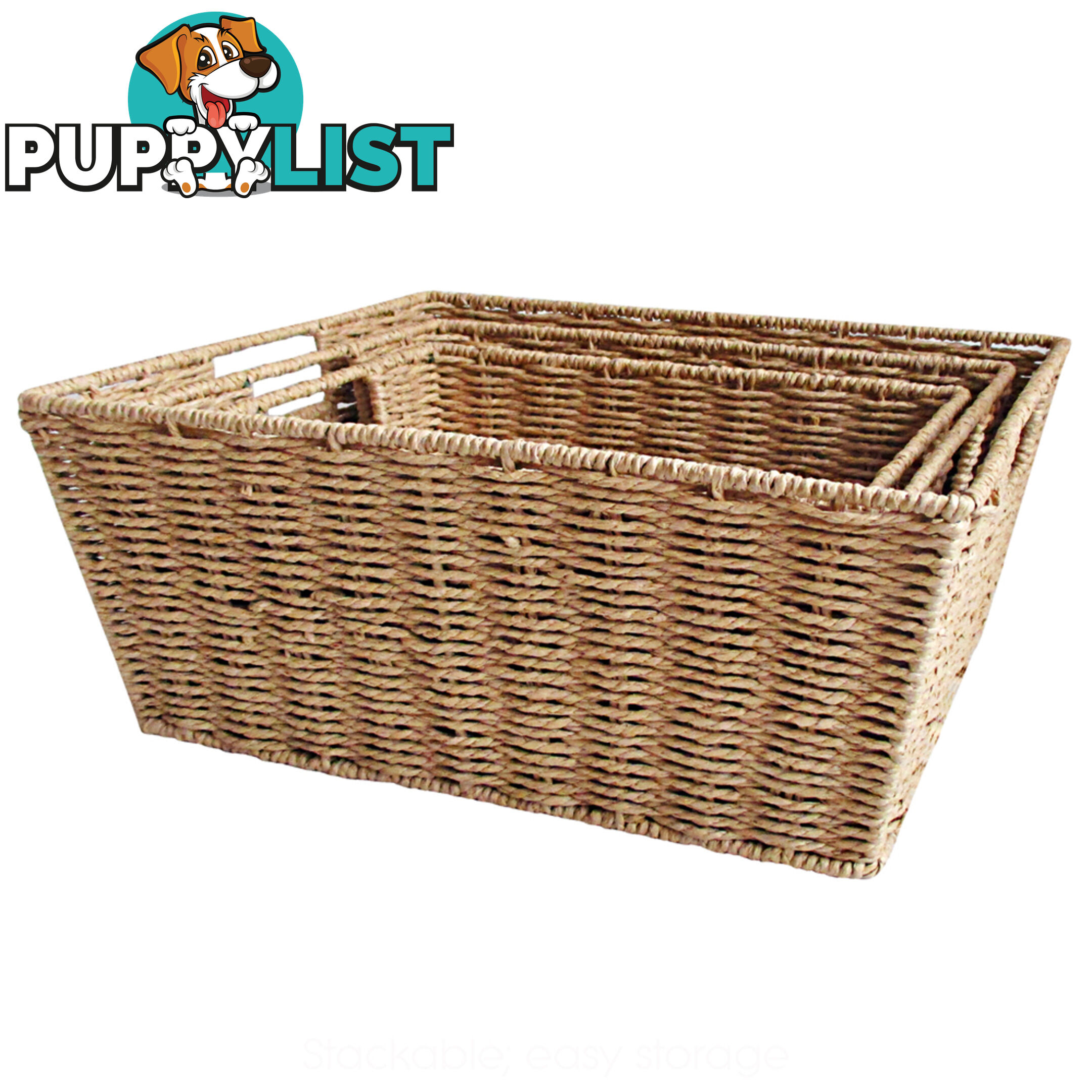 3 Peice Storage Basket Set