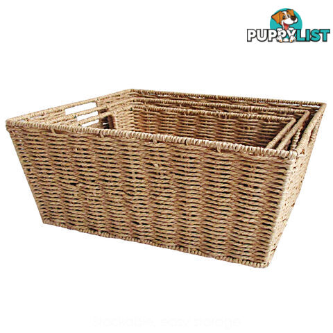 3 Peice Storage Basket Set