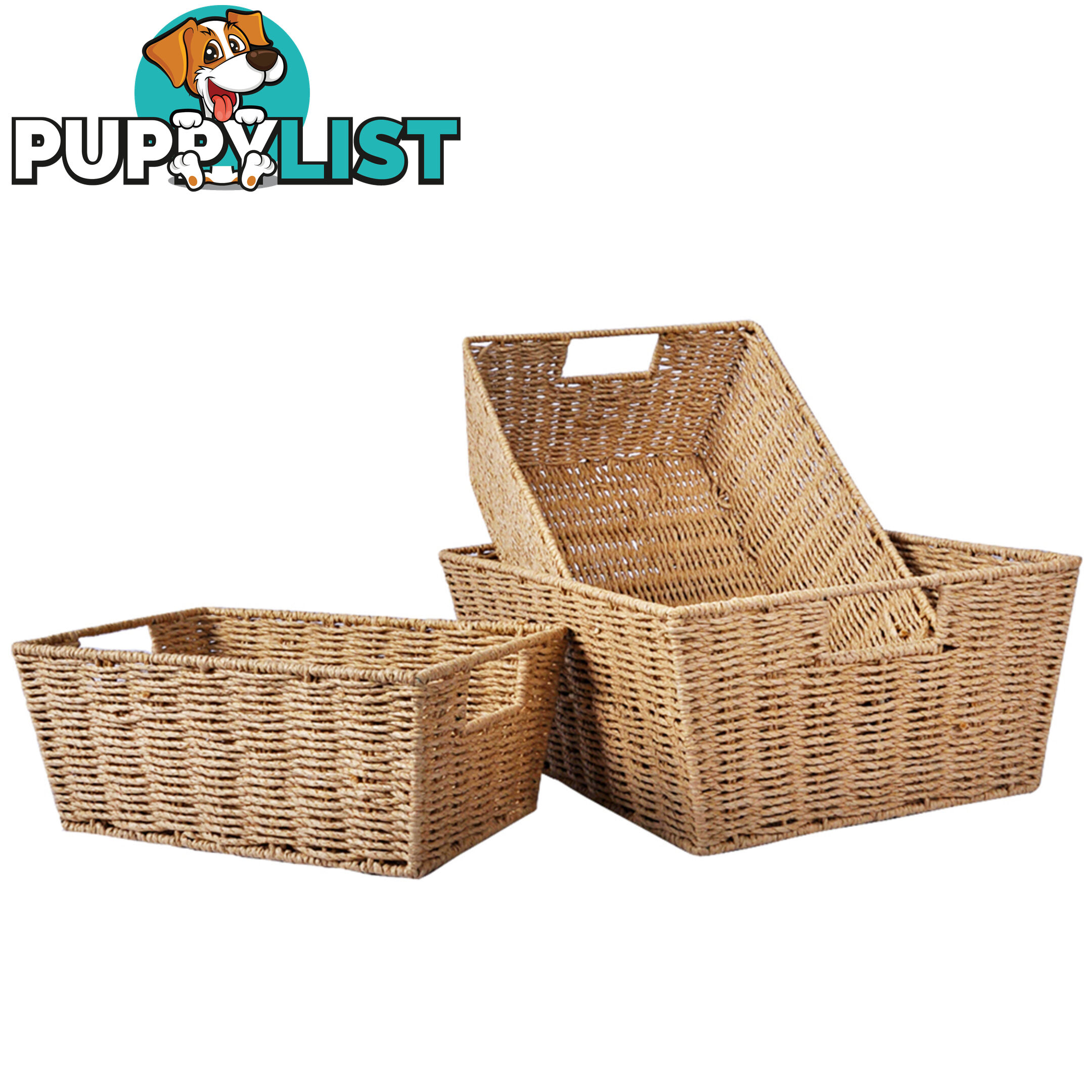 3 Peice Storage Basket Set