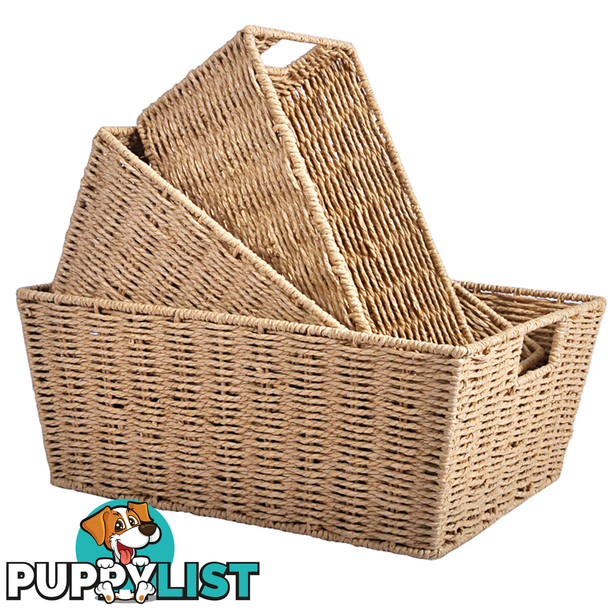 3 Peice Storage Basket Set