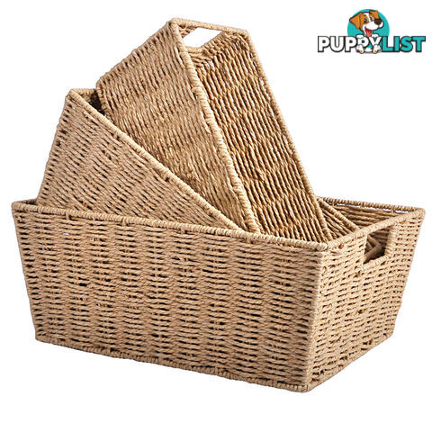 3 Peice Storage Basket Set