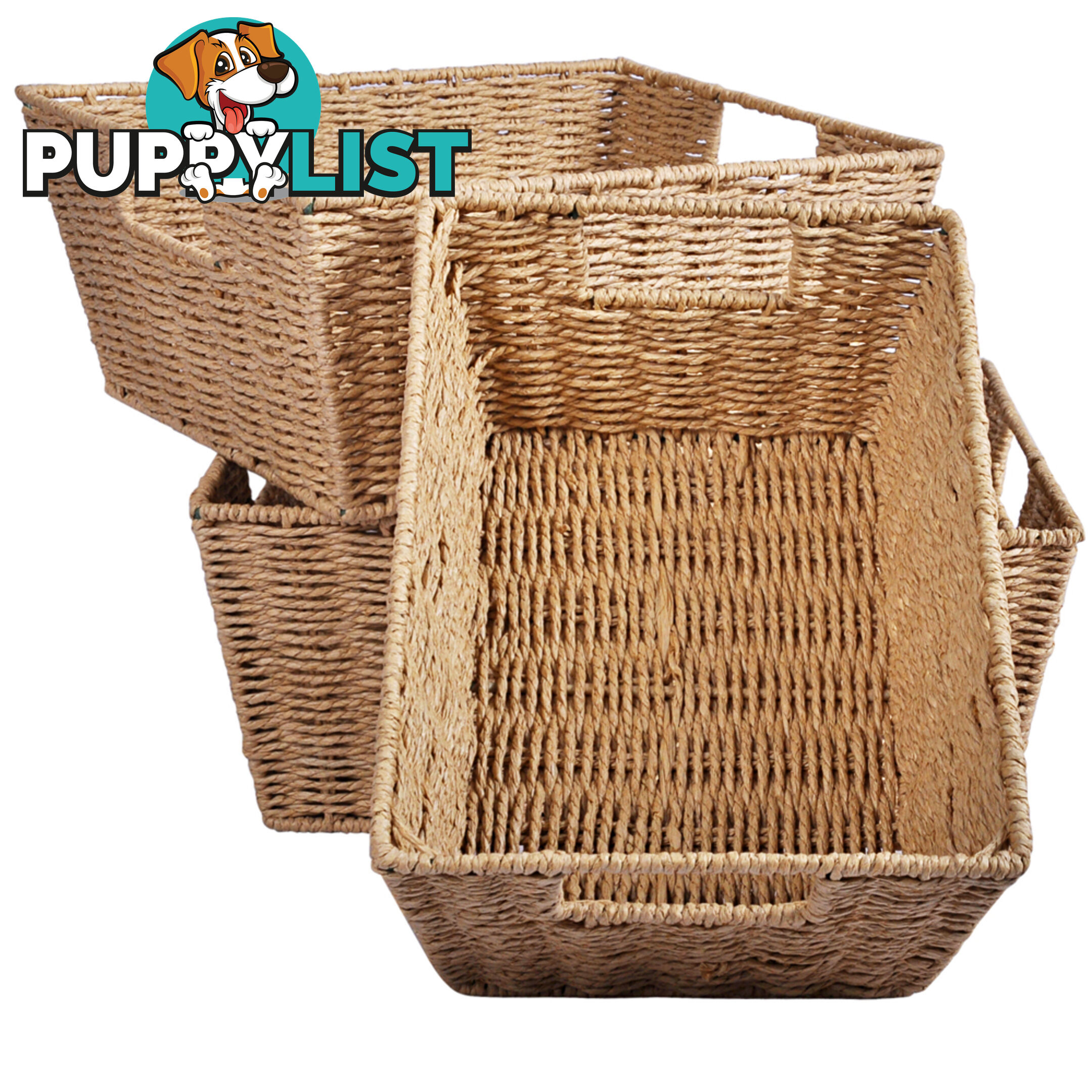 3 Peice Storage Basket Set