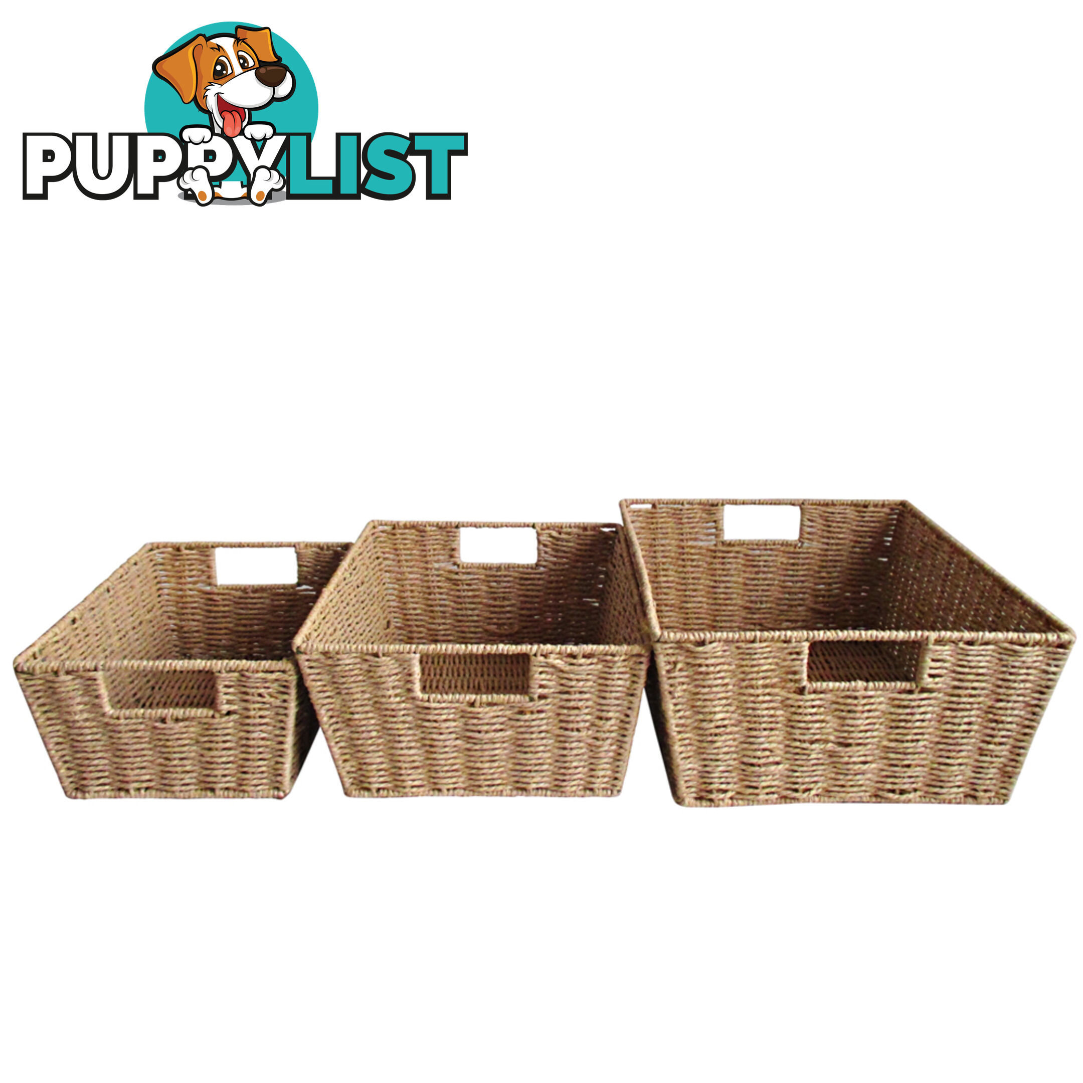 3 Peice Storage Basket Set