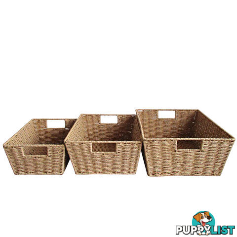 3 Peice Storage Basket Set