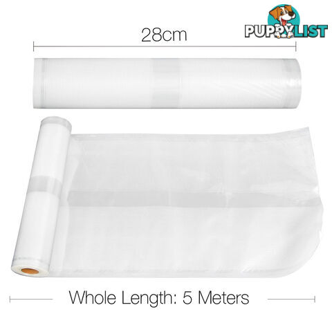 Set of 10 5m Food Sealer Rolls