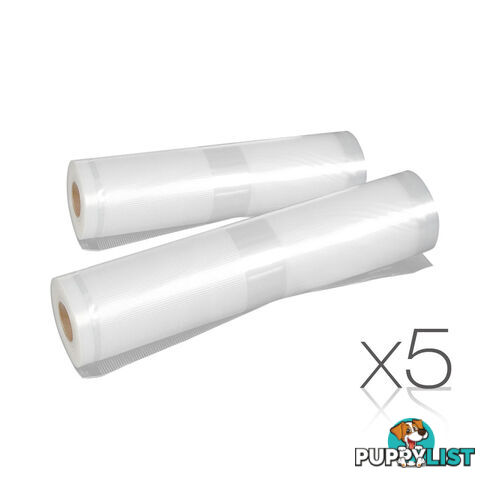 Set of 10 5m Food Sealer Rolls