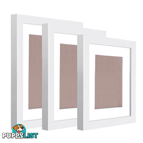 11 pcs Photo Frames Set Wall White