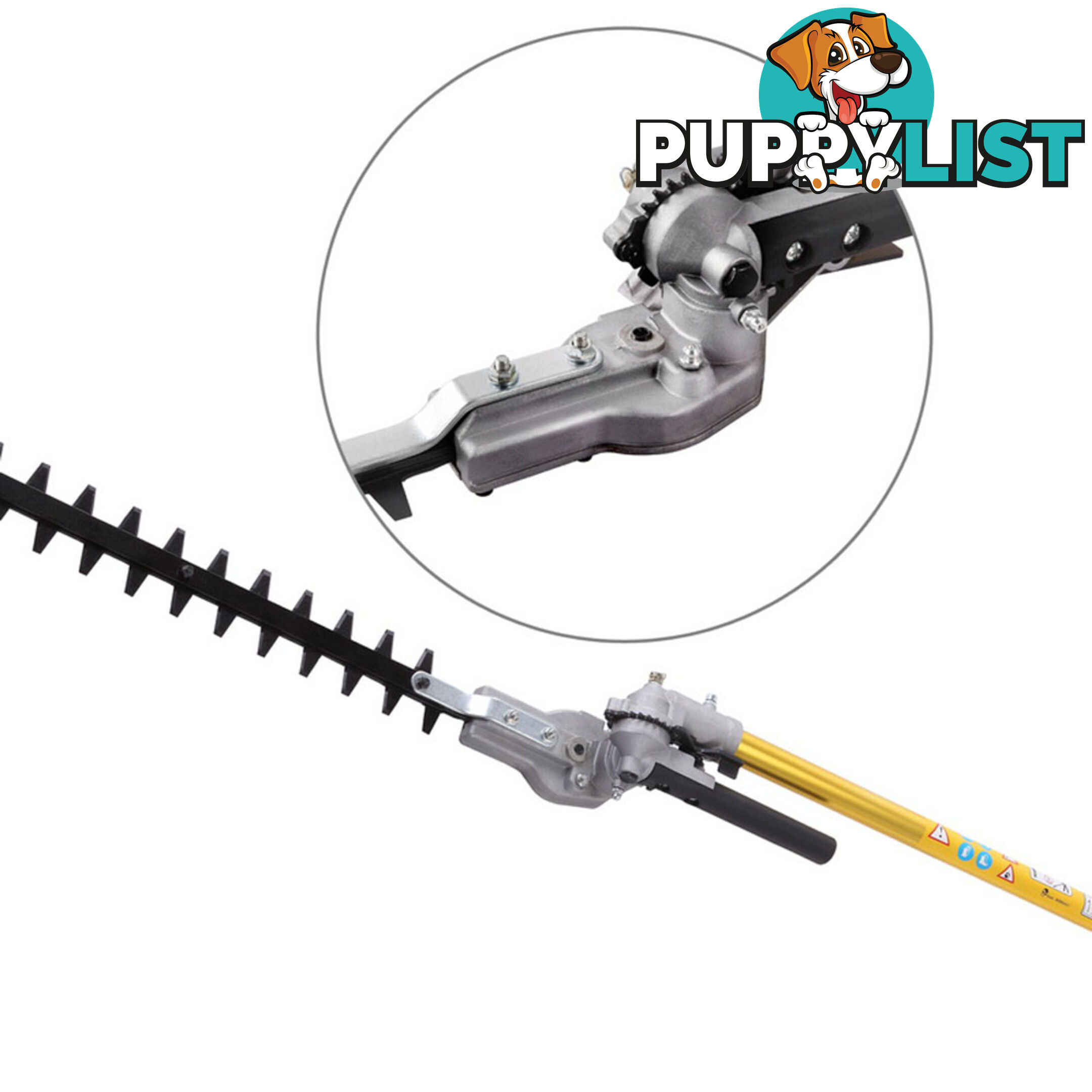 65cc 2 In 1 Petrol Pole Chainsaw Hedge Trimmer Pruner