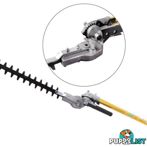 65cc 2 In 1 Petrol Pole Chainsaw Hedge Trimmer Pruner