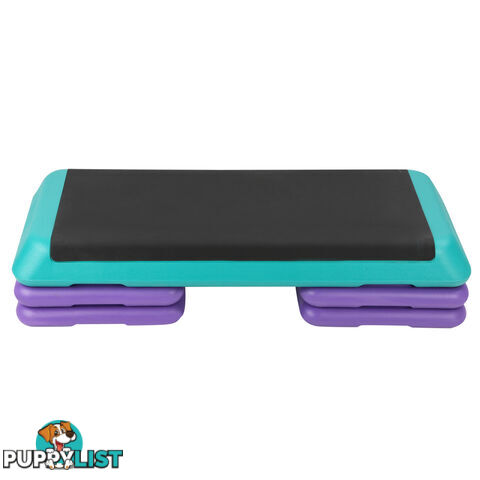 Aerobic Gym Workout Exercise Step Purple Green