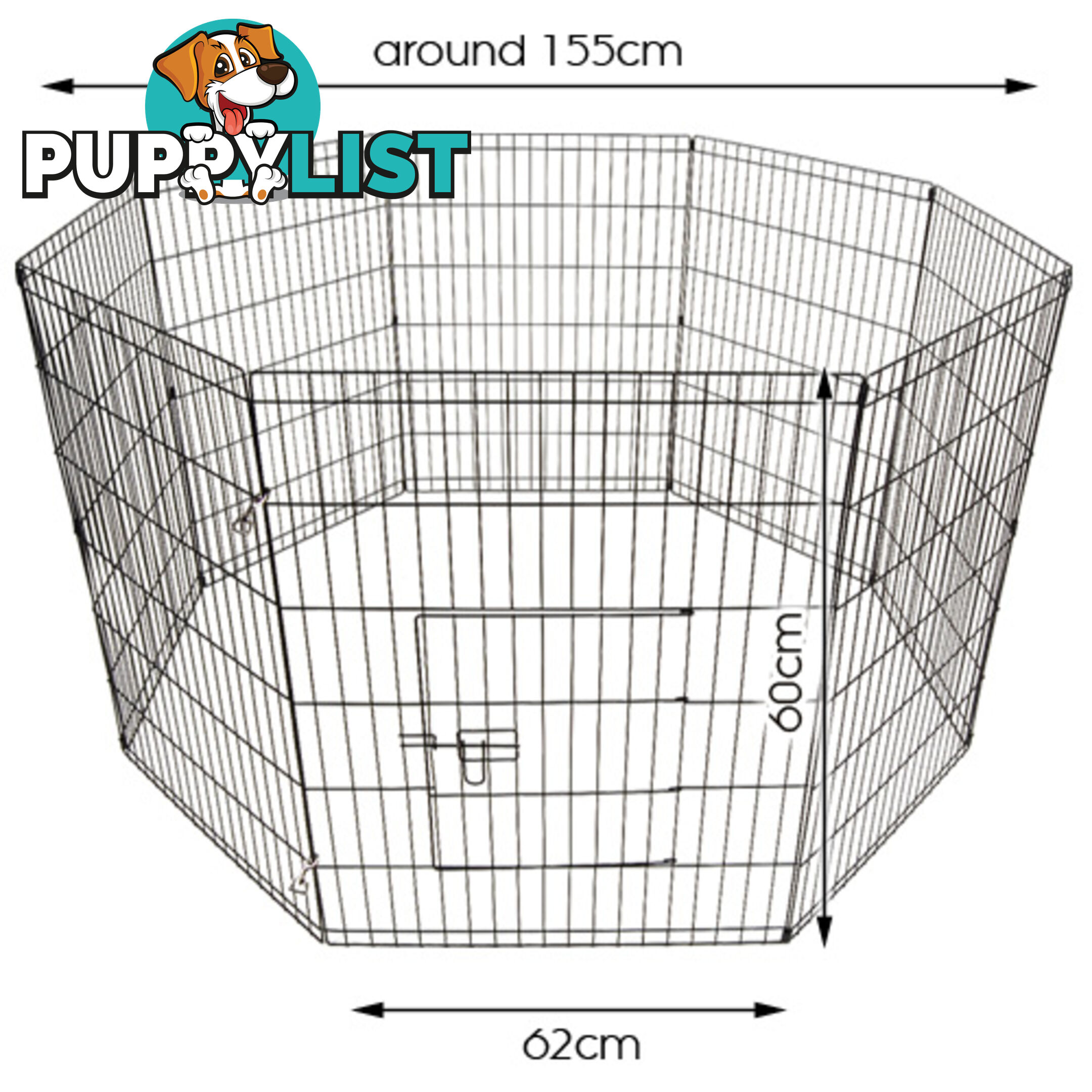 8 Panels Pet Dog Exercise Playpen