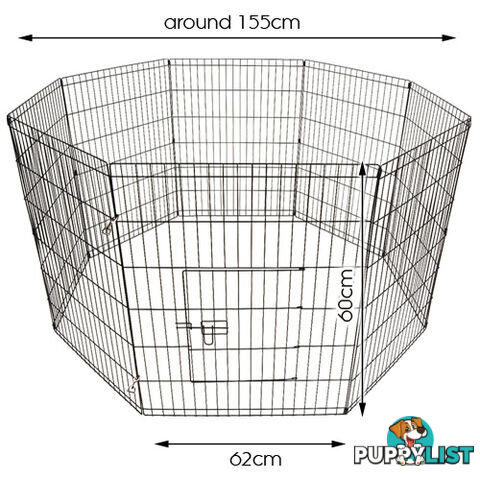 8 Panels Pet Dog Exercise Playpen