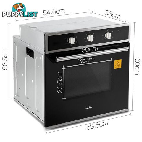 Built-in Electric Fan Forced Oven - 5 Functions