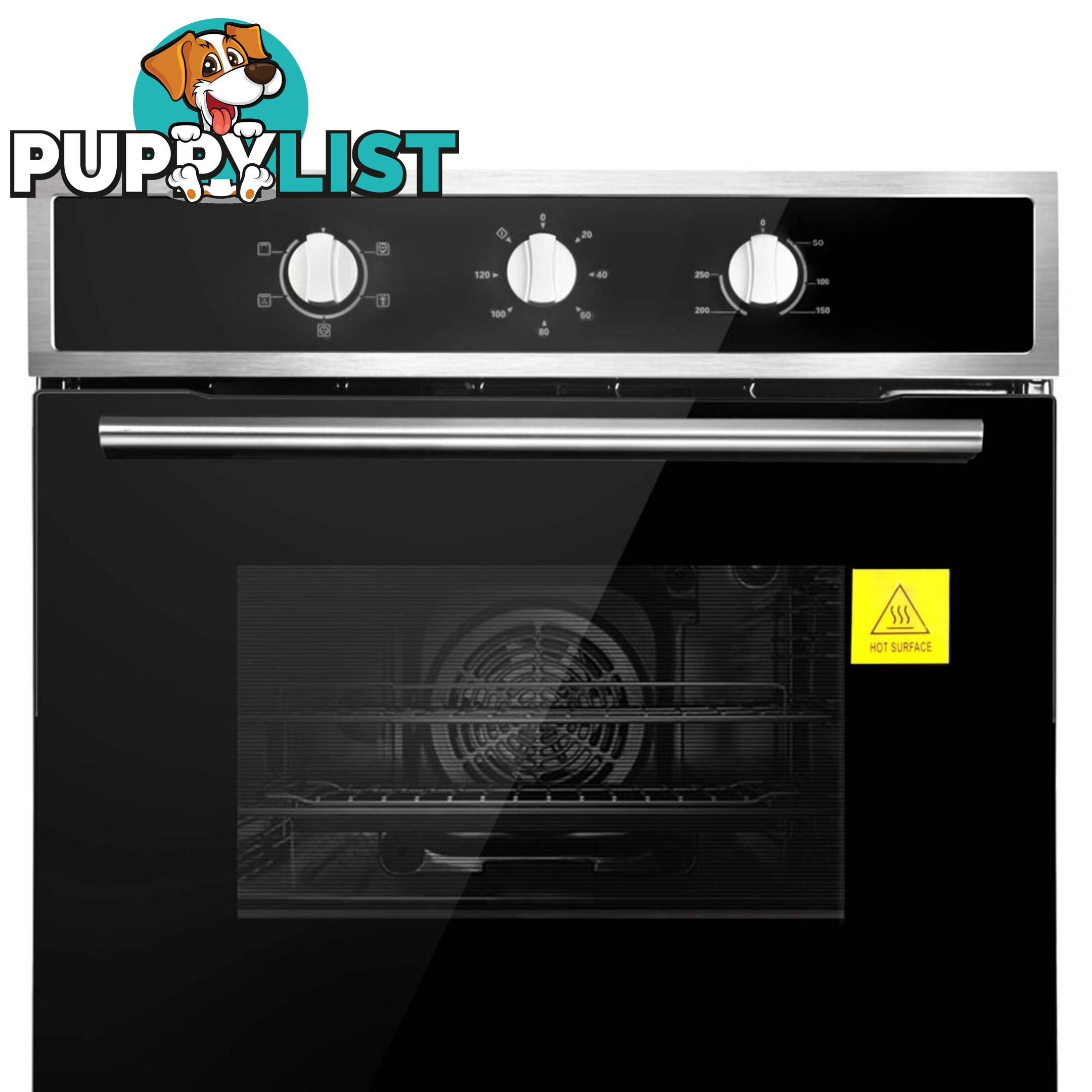 Built-in Electric Fan Forced Oven - 5 Functions