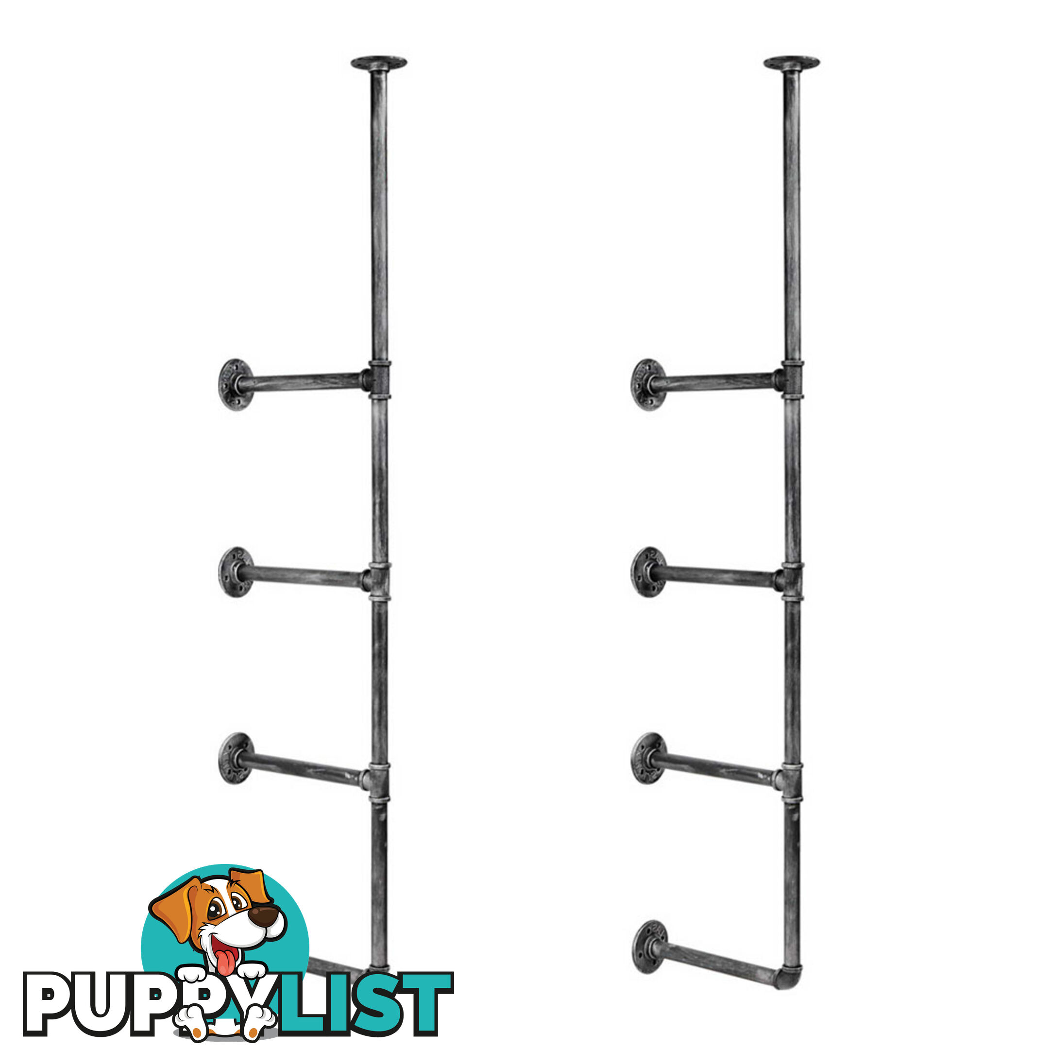 Wall Mount Pipe Bracket Shelf _ÑÐ 141 CM