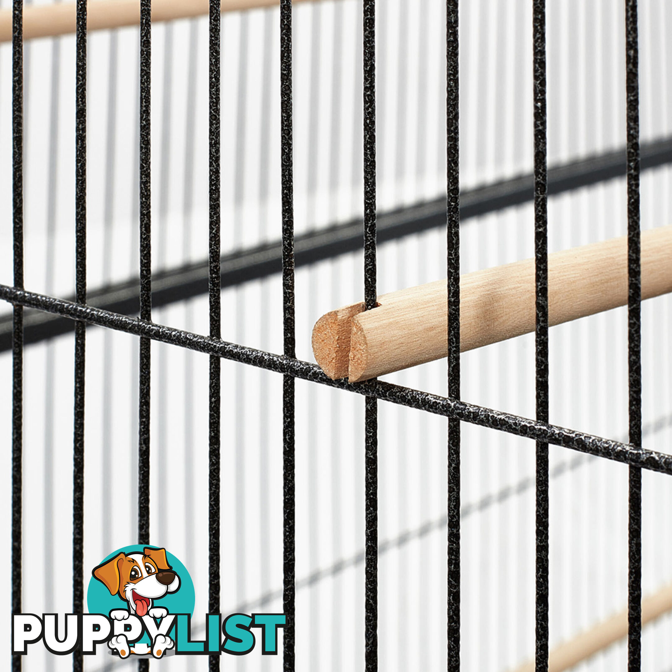 Pet Bird Cage Black Large - 140CM