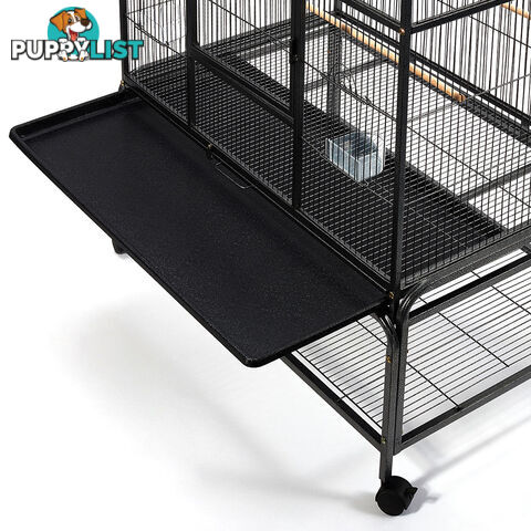 Pet Bird Cage Black Large - 140CM