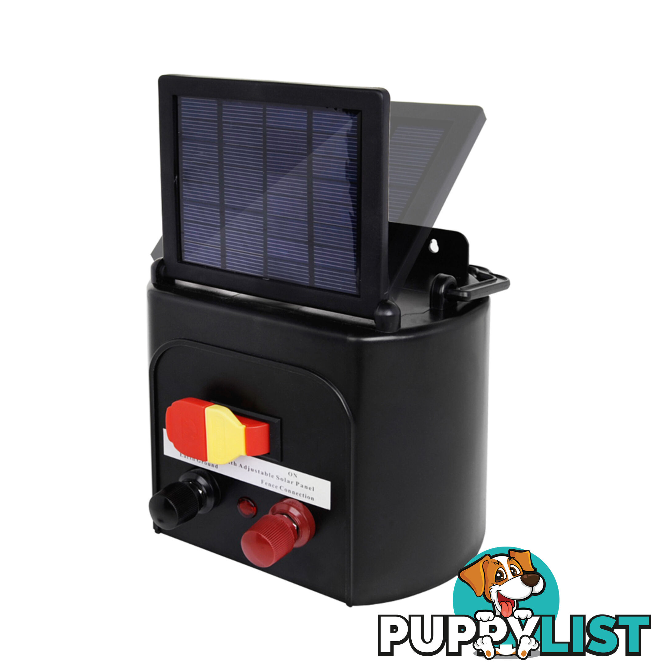 3km Solar Power Electric Fence Energiser Charger