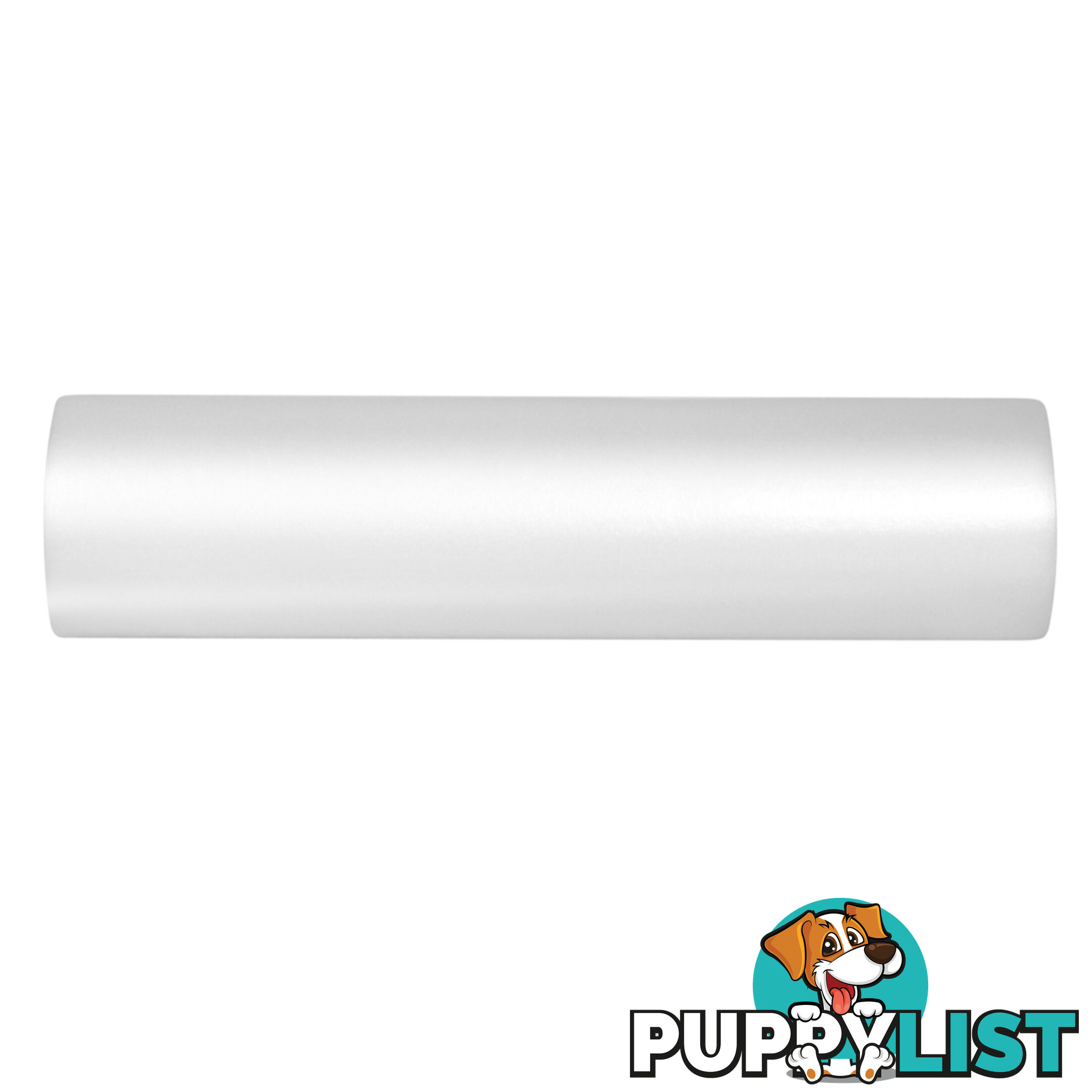 Yoga Gym Pilates EPE Stick Foam Roller White 45 x 15cm